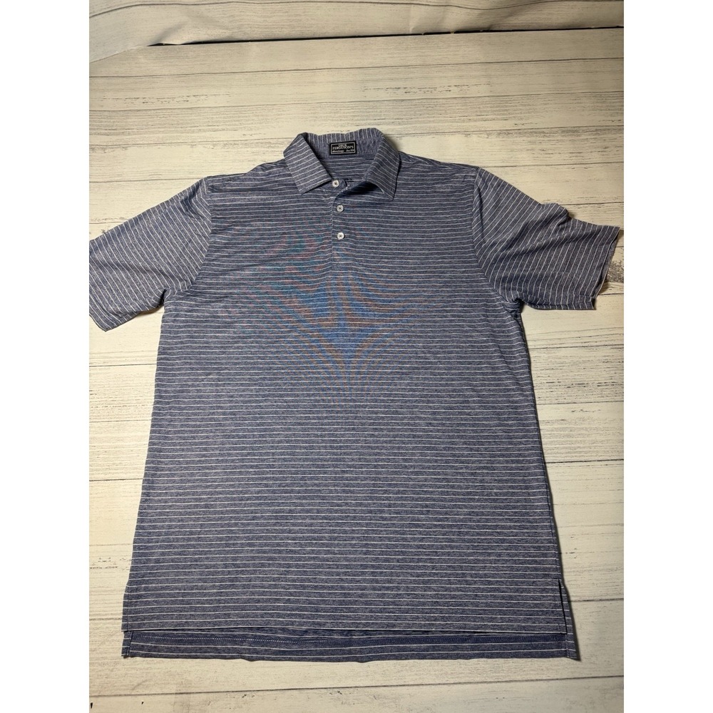 Dick Ferguson's Mens Medium Dark‎ Blue Polo Shirt Golf